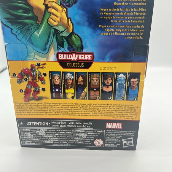 Marvel Legends Series Rogue X-Men Age of Apocalypse BAF Colossus NIB - Picture 9 of 12